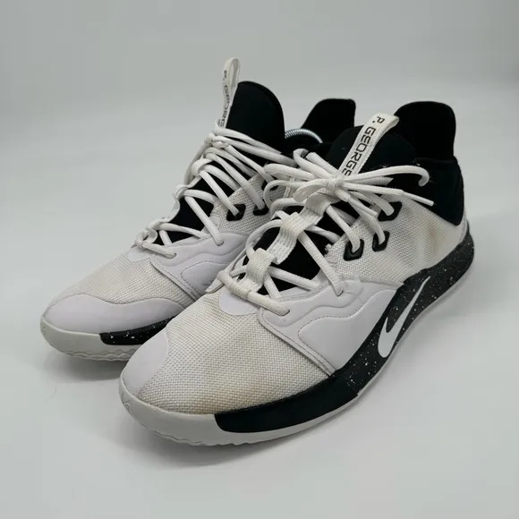 Nike PG 3 TB White Black‎ CN9512-108 Basketball Shoes Sneakers Mens 13