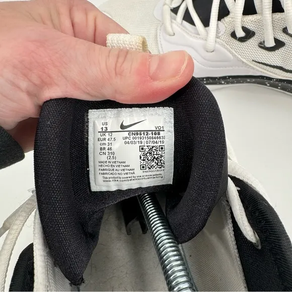 Nike PG 3 TB White Black‎ CN9512-108 Basketball Shoes Sneakers Mens 13