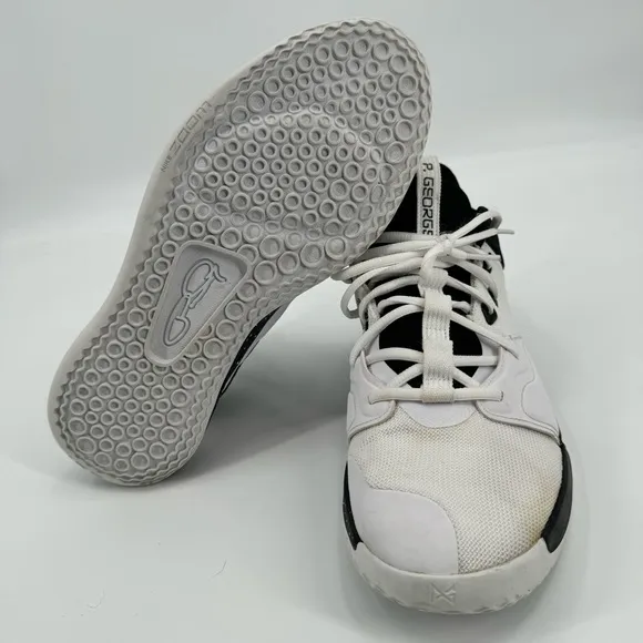 Nike PG 3 TB White Black‎ CN9512-108 Basketball Shoes Sneakers Mens 13