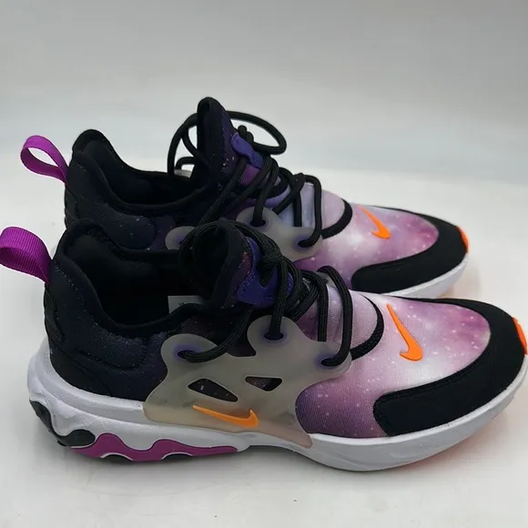 Nike React Presto Galaxy Womens Athletic Sneakers Shoes CT6624-002 Size 6Y W8