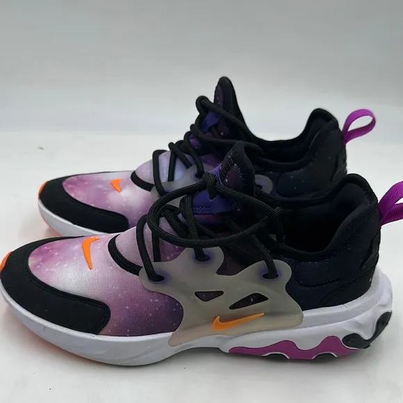Nike React Presto Galaxy Womens Athletic Sneakers Shoes CT6624-002 Size 6Y W8