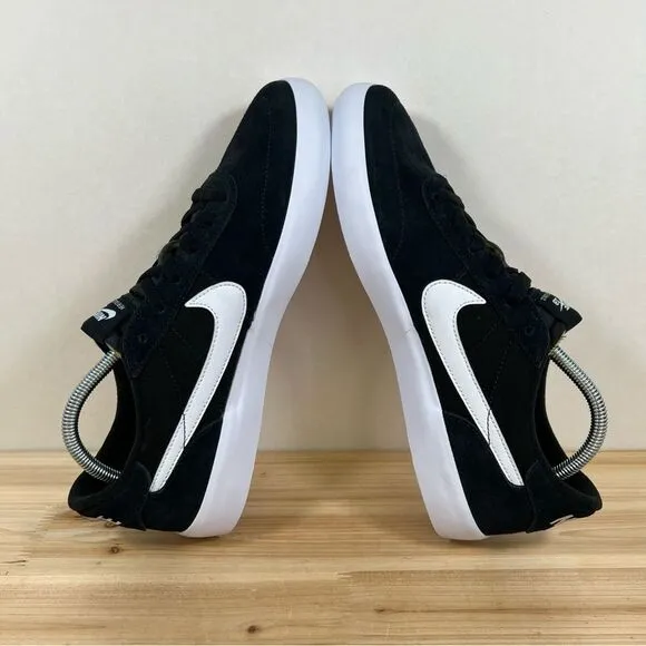 Nike SB Heritage Vulc casual Skate shoes Mens 12 Black white NEW