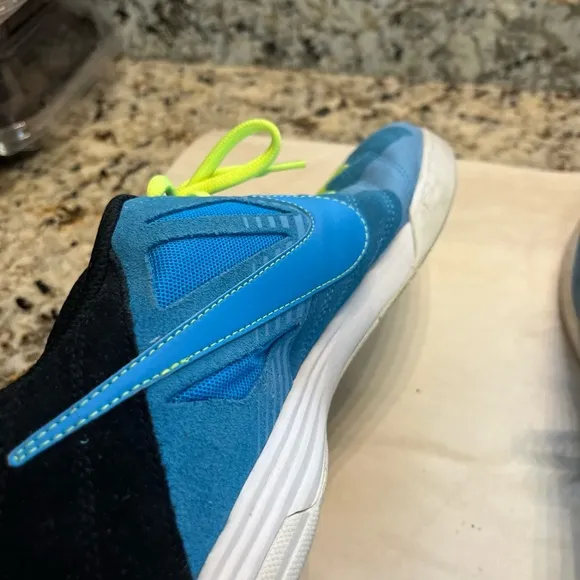 Nike SB Lunar Gato Skate Shoes Sneakers 2014 Vivid Blue - Mens Size 12