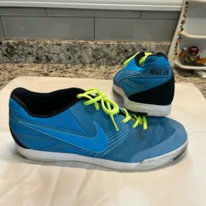 Nike SB Lunar Gato Skate Shoes Sneakers 2014 Vivid Blue - Mens Size 12