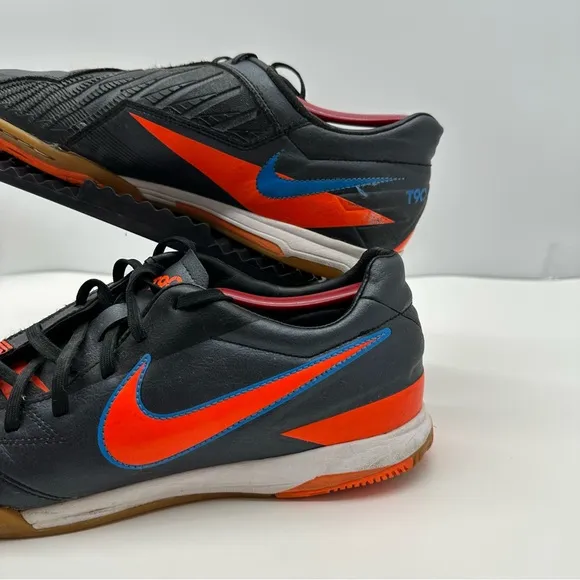 Nike Total 90 Shoot IV IC Mens 9 T90 Indoor Soccer Shoes Sneakers 472558-084