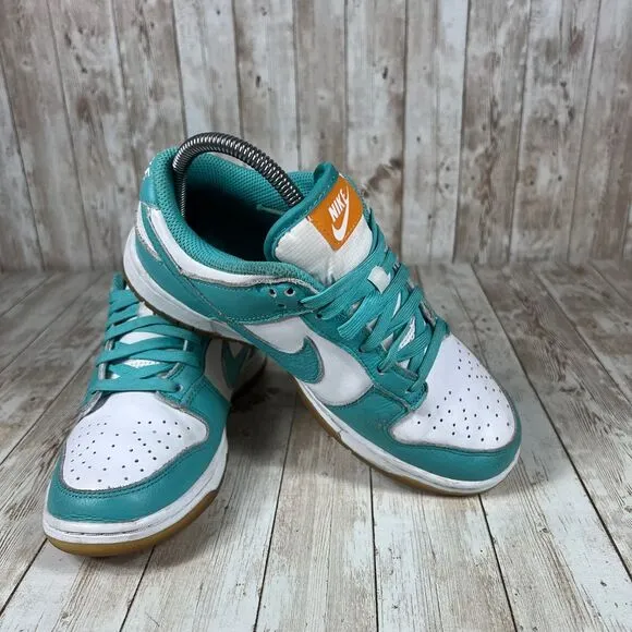 Nike Womens 7 Dunk Low 'Teal Zeal' DV2190-100‎