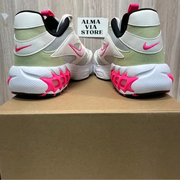 Nike Zoom Air Fire White Pink Athletic Shoes Sneakers DV1129 002 Women's Sizes