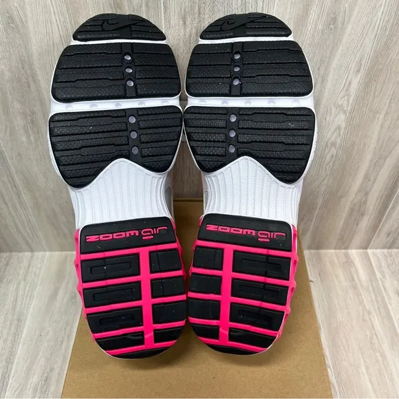 Nike Zoom Air Fire White Pink Athletic Shoes Sneakers DV1129 002 Women's Sizes