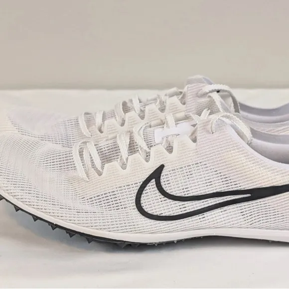 Nike Zoom Mamba 6 Track &amp; Field Spikes DR2733-100 White Black Mens Size 10.5