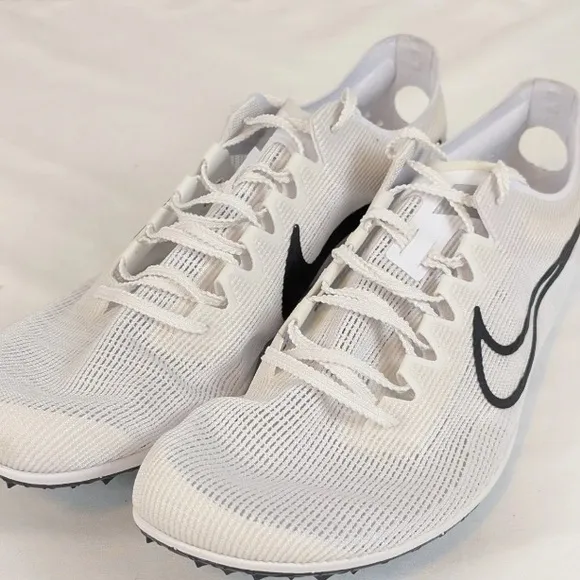 Nike Zoom Mamba 6 Track &amp; Field Spikes DR2733-100 White Black Mens Size 10.5