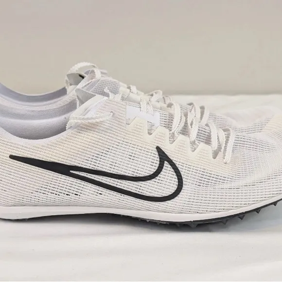Nike Zoom Mamba 6 Track &amp; Field Spikes DR2733-100 White Black Mens Size 10.5