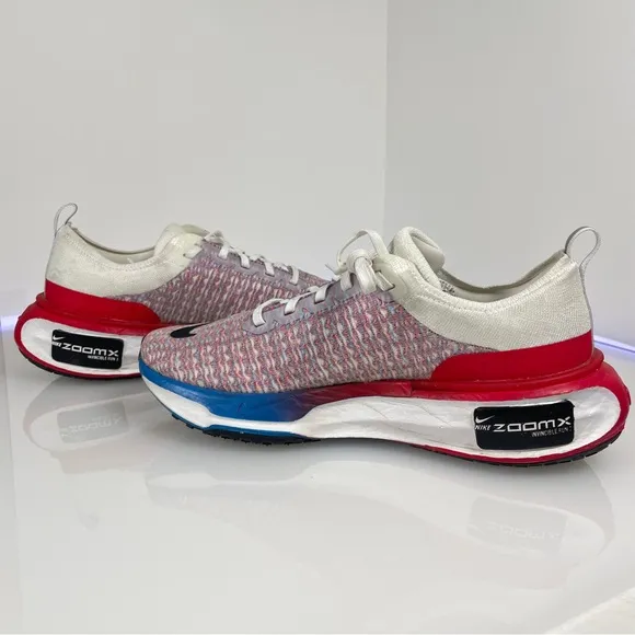 Nike ZoomX Invincible Run 3 Shoes Men's Size 9 Multicolor Lace Up FJ3889-100