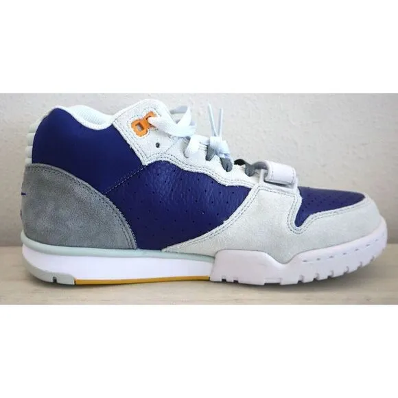 Nike Air FB8886-001 Men's Sz 9.5 Gray/Blue/Silver Trainer 1 Sneakers Shoes