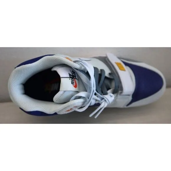 Nike Air FB8886-001 Men's Sz 9.5 Gray/Blue/Silver Trainer 1 Sneakers Shoes