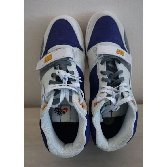 Nike Air FB8886-001 Men's Sz 9.5 Gray/Blue/Silver Trainer 1 Sneakers Shoes