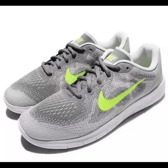 🎉Nike Free RN kids Running shoes Sneakers 5.5