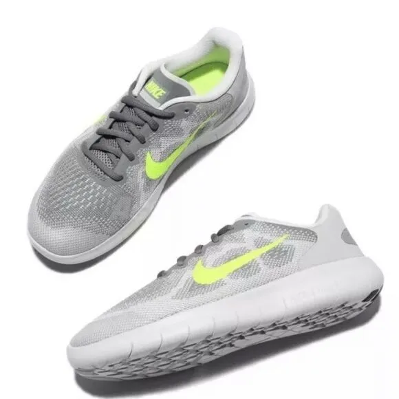🎉Nike Free RN kids Running shoes Sneakers 5.5