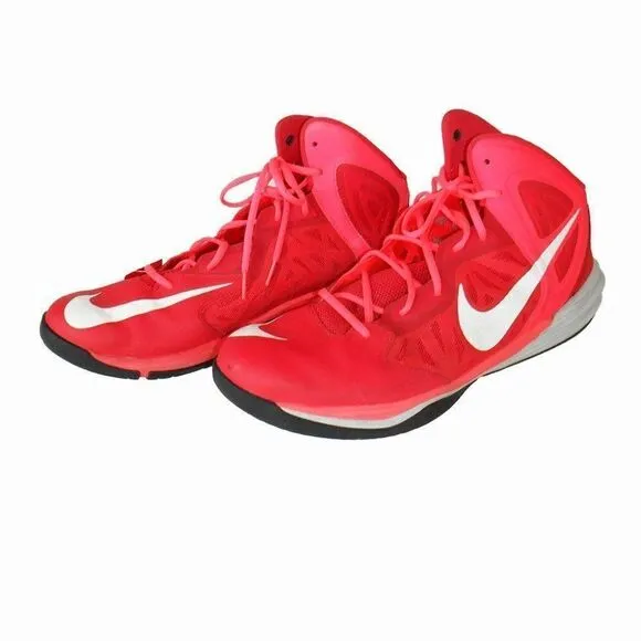 Nike Prime Hype DF red sneakers basketball shoes