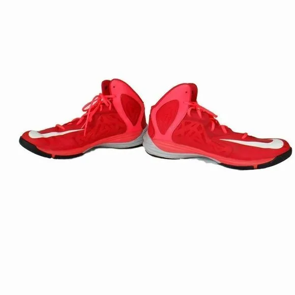 Nike Prime Hype DF red sneakers basketball shoes