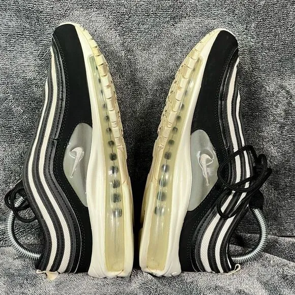 Nike Women’s Air Max 97 Black Platinum Black Platinum  Sneakers Size 9