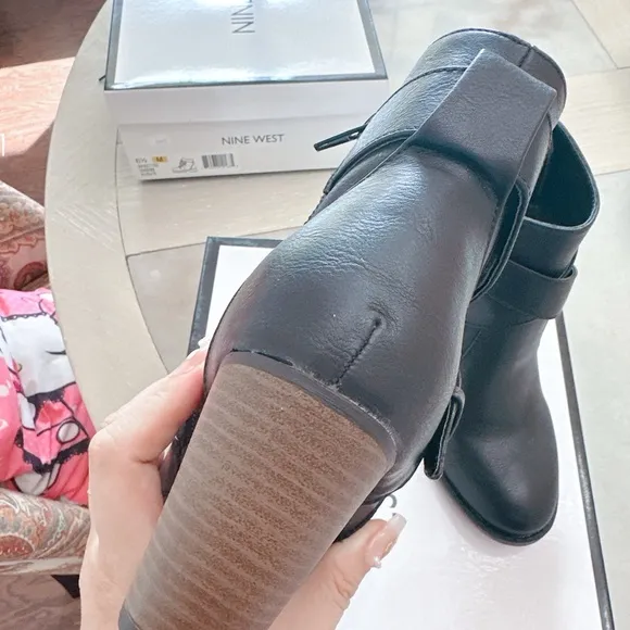 Nine West Buckle Ankle Boots/Booties/NWB