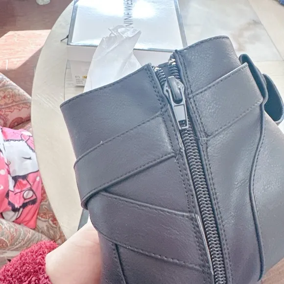 Nine West Buckle Ankle Boots/Booties/NWB