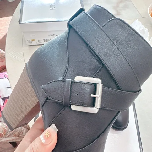 Nine West Buckle Ankle Boots/Booties/NWB