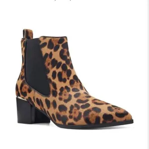 Nine West cheetah boots