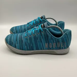 NoBull Blue Linear Trainer Shoes Sneakers Workout Mens Size‎ 10.5 Womens Size 12