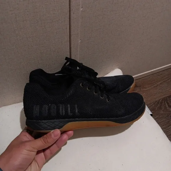 Nobull Gum Trainor Black Sneakers Size 10.5