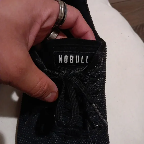 Nobull Gum Trainor Black Sneakers Size 10.5