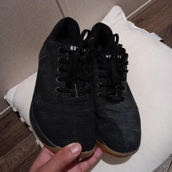 Nobull Gum Trainor Black Sneakers Size 10.5