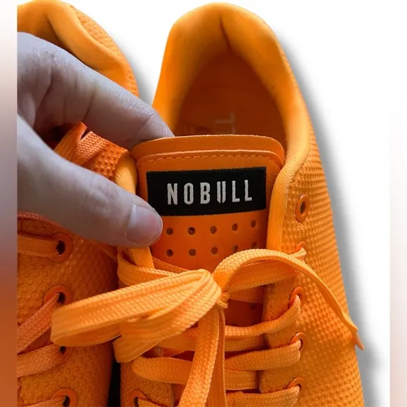 NOBULL Impact Trainers Neon Orange Sneakers