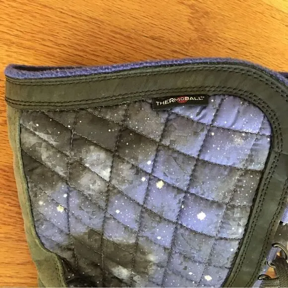 NORTH FACE Thermoball Tall Purple Galaxy Boots | Size 7.5