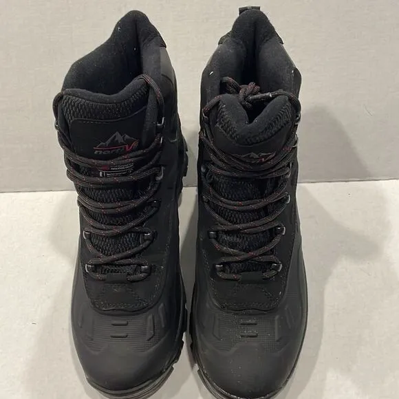 Nortiv8 Thinsulate Men’s Waterproof Hiking Construction Boots Sz 10.5 Black