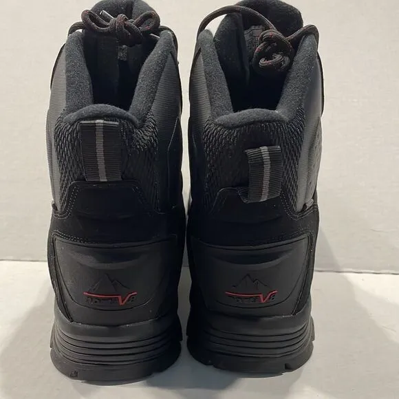 Nortiv8 Thinsulate Men’s Waterproof Hiking Construction Boots Sz 10.5 Black