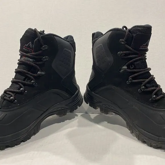 Nortiv8 Thinsulate Men’s Waterproof Hiking Construction Boots Sz 10.5 Black