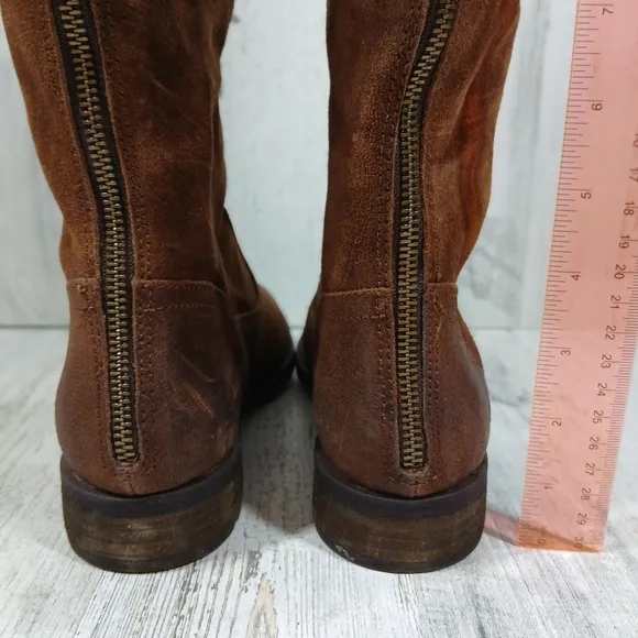 NWB Born Brown Borman Leather Over the Knee Winter Boots #1420