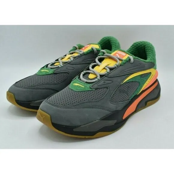 NWB Puma Mens Size 11.5 Eat Your Veggies RS Fast Shoes Sneakers 380322 01