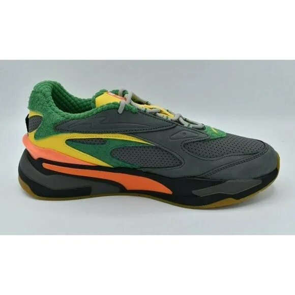 NWB Puma Mens Size 11.5 Eat Your Veggies RS Fast Shoes Sneakers 380322 01