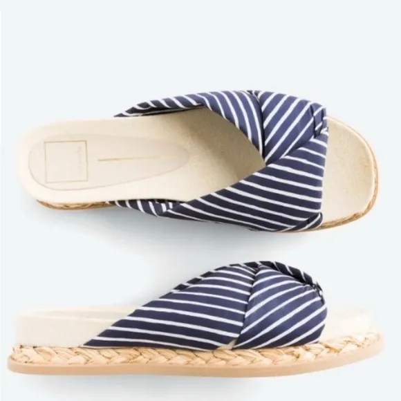 NWOB DOLCE VITA Grove Knotted Footbed Sandal