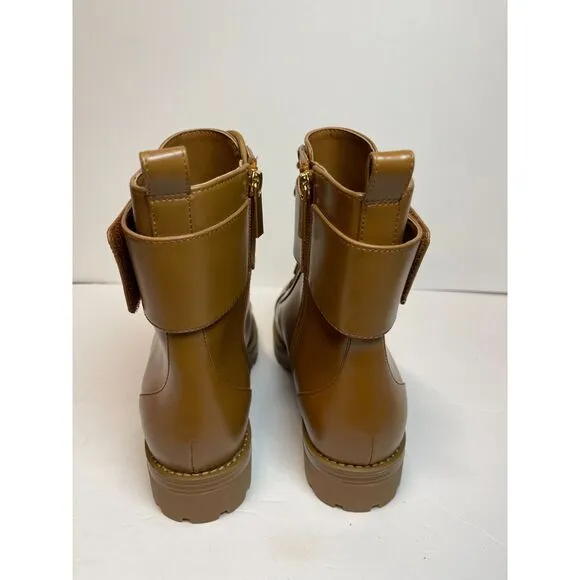 NWOB Michael Kors Women's Combat Boots - Size 9.5M preppy