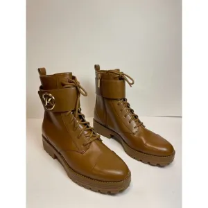 NWOB Michael Kors Women's Combat Boots - Size 9.5M preppy