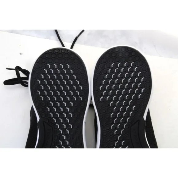 NWOB REEBOK Freestyle Motion Lo sneakers shoes black lace up sz 8.5