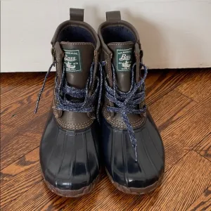 NWOT! Bass Brown and Blue Winter Boots!