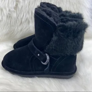NWOT BEARPAW WINTER FUR BOOTS SIZE 5 WOMAN