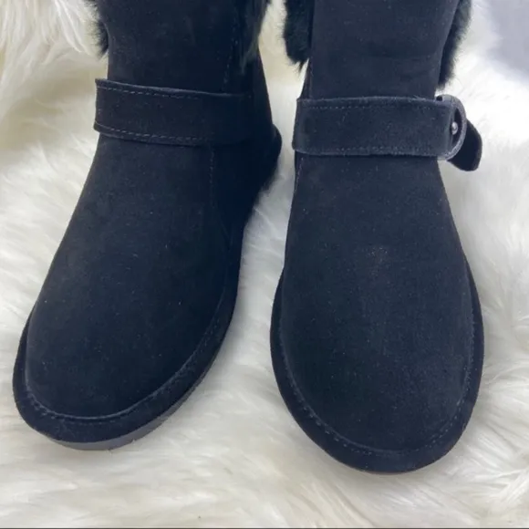 NWOT BEARPAW WINTER FUR BOOTS SIZE 5 WOMAN