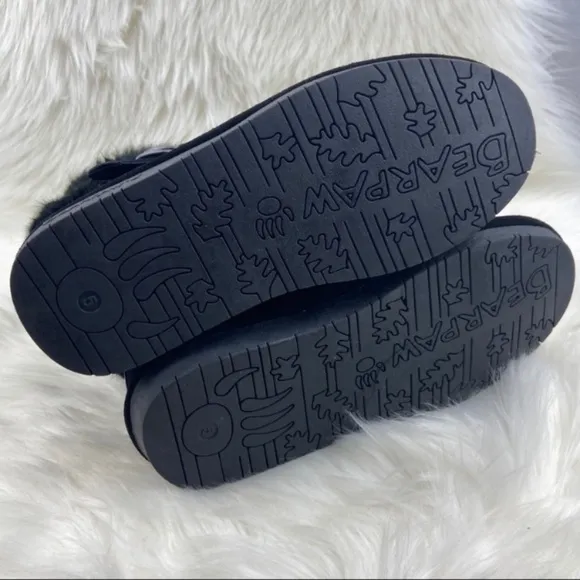 NWOT BEARPAW WINTER FUR BOOTS SIZE 5 WOMAN