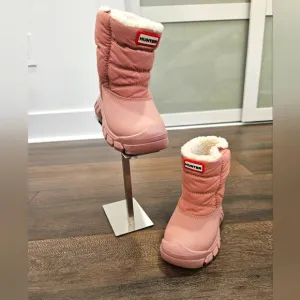 NWOT Little Toddler Hunter Pink Winter Boots - Size 6