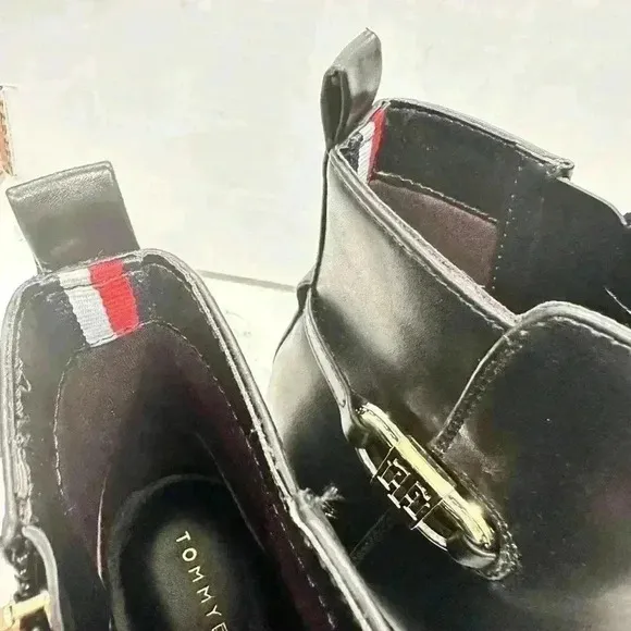 NWOT - Tommy Hilfiger Imiera  Boots (Black) Size 8